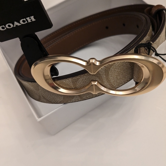 Coach  signature belt  size L NWT - Picture 4 of 8